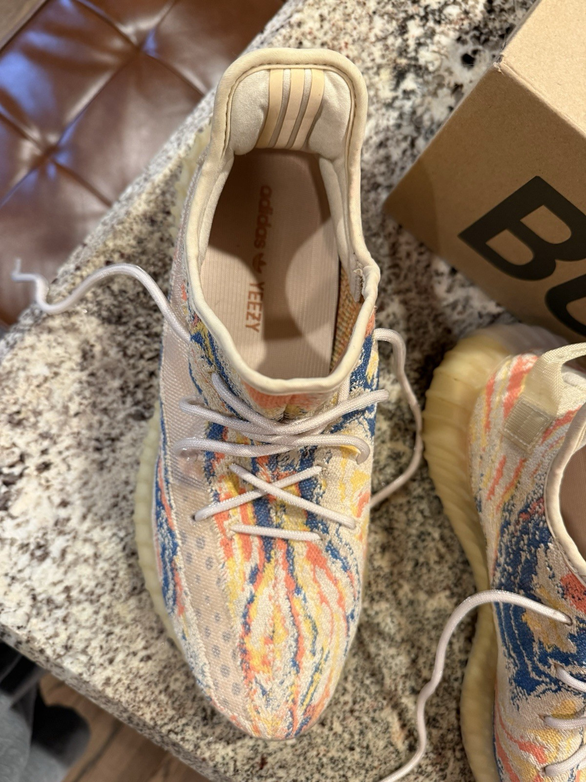 adidas Yeezy Boost 350 V2 MX OAT GW3773 Men’s Low Top Multicolor Sneaker