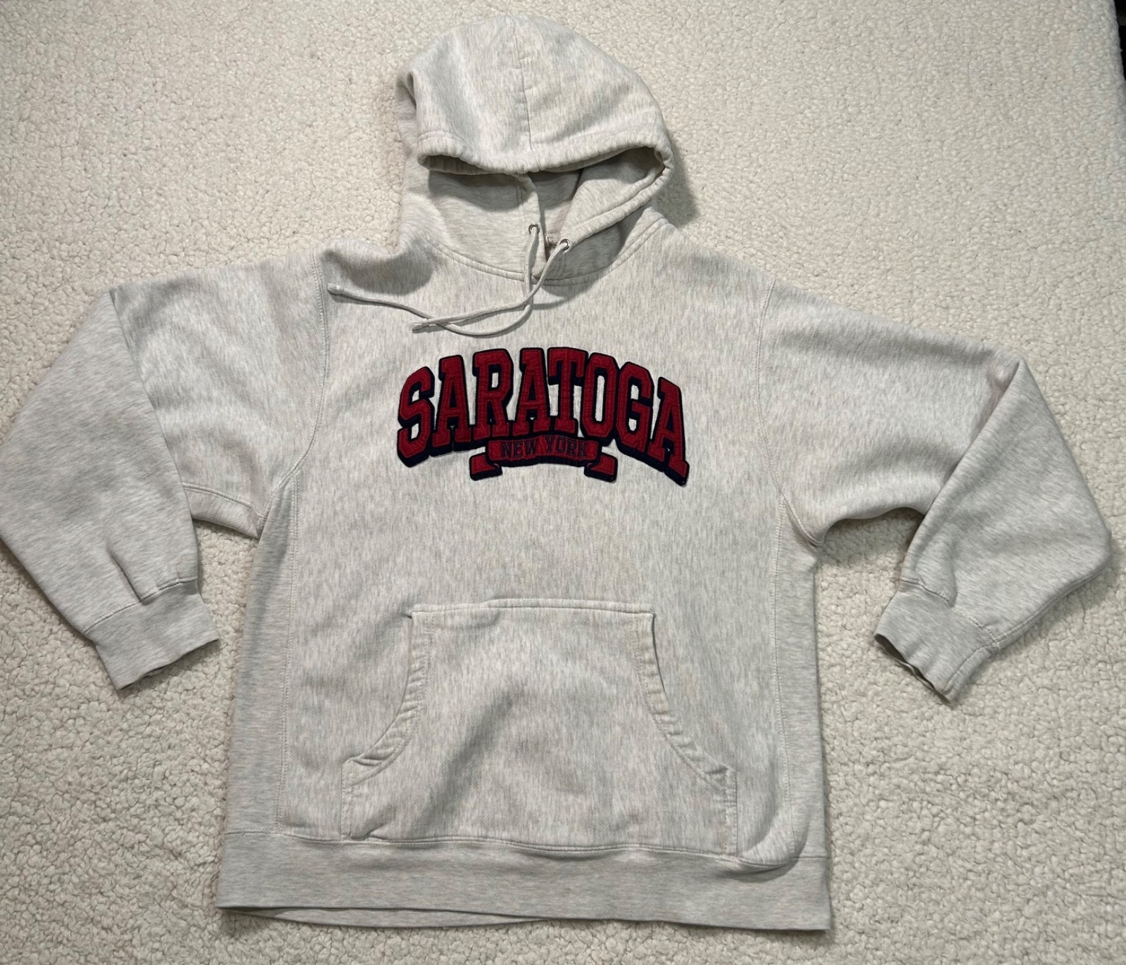 MV Sport Pro Weave Saratoga New York Hoodie Size Medium