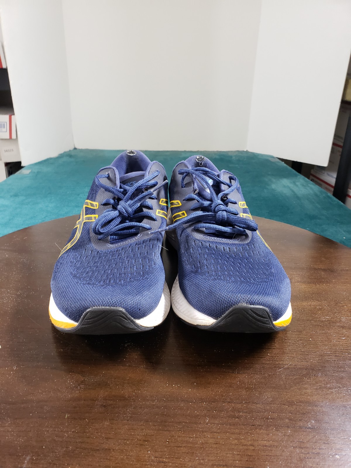 ASICS GEL EXCITE 9 Shoes Sneakers Size 11 Men Blue Running Gym Marathon 1011B338