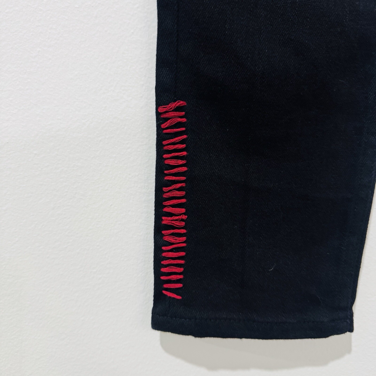 Ksubi X KUSTOM Van Winkle Black Ace Slice Rose Jeans Limited Edition 074/481