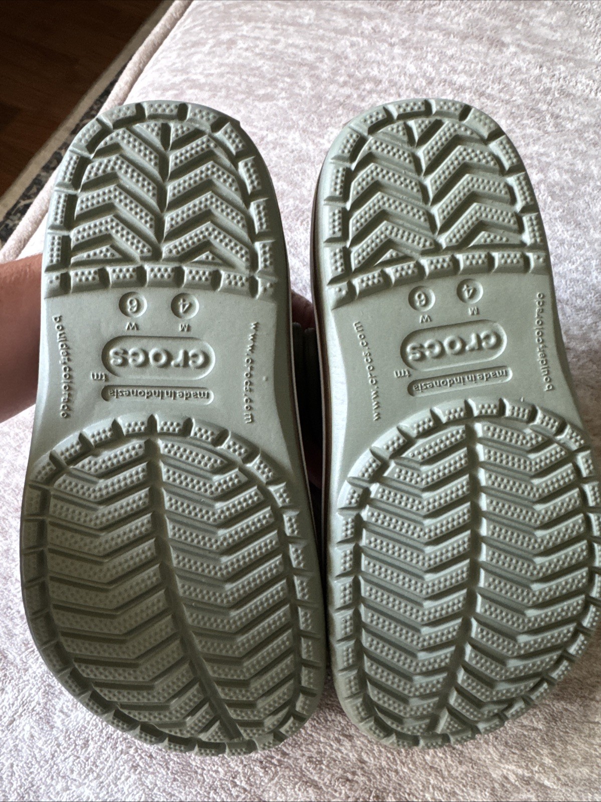 Olive Green Croc Band W6 M4