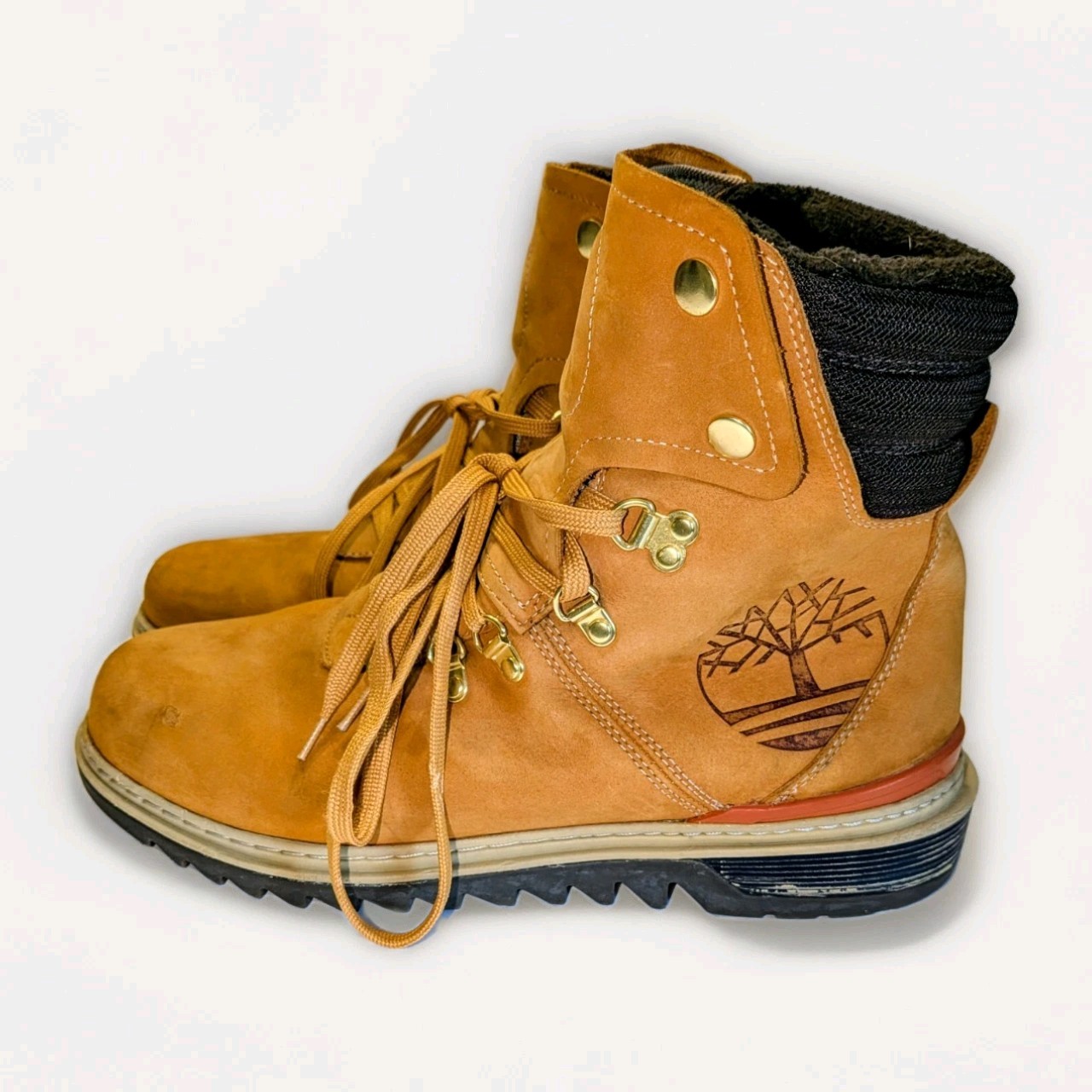 Timberland 1791 Limited Snap Flap Nubuck Wheat Lace Up Boots 11M