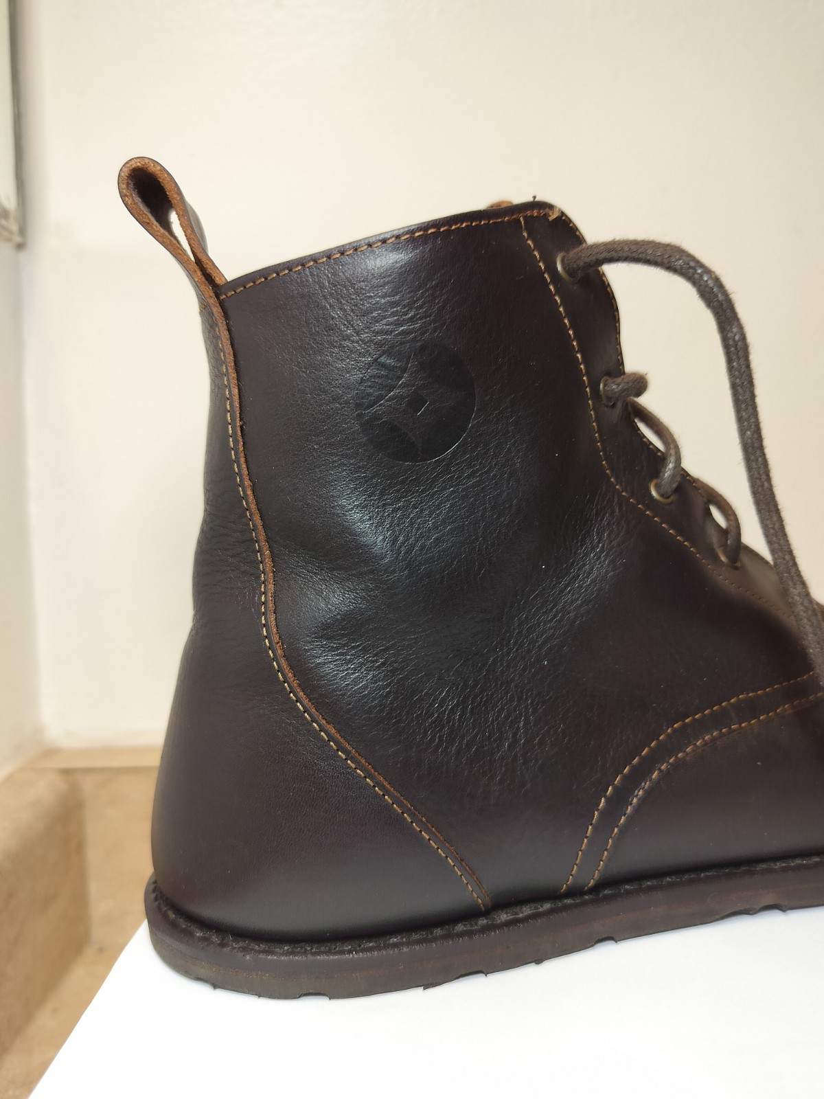 Gaucho Ninja Goodyear Welted Barefoot Chukka Boots – Chocolate Brown Size 12 US
