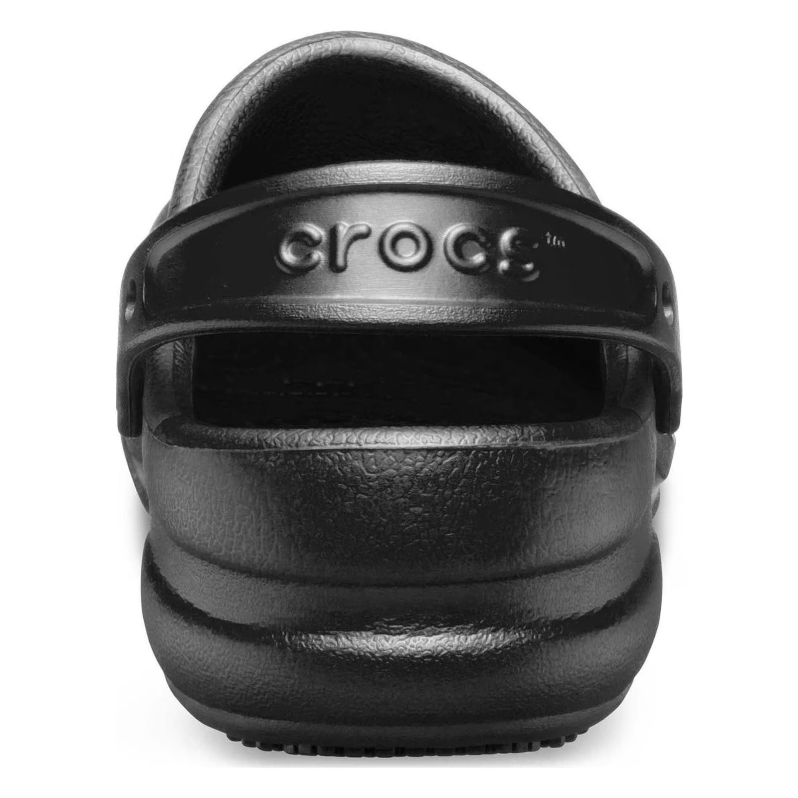 Crocs at Work Unisex Bistro Slip Resistant Clog Lightweight Black Width Medium