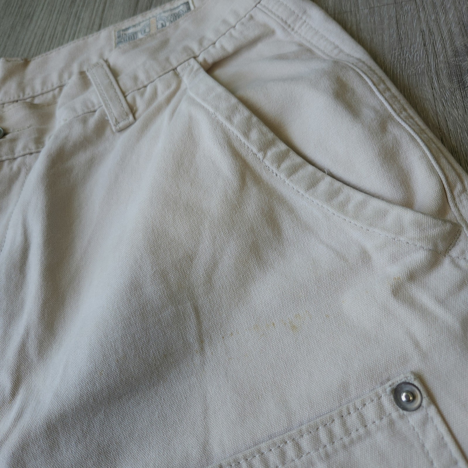 Okonkwo Double Knee Carpenter Jeans Pants Mens 32×28 Workwear Amekaji Vtg Style