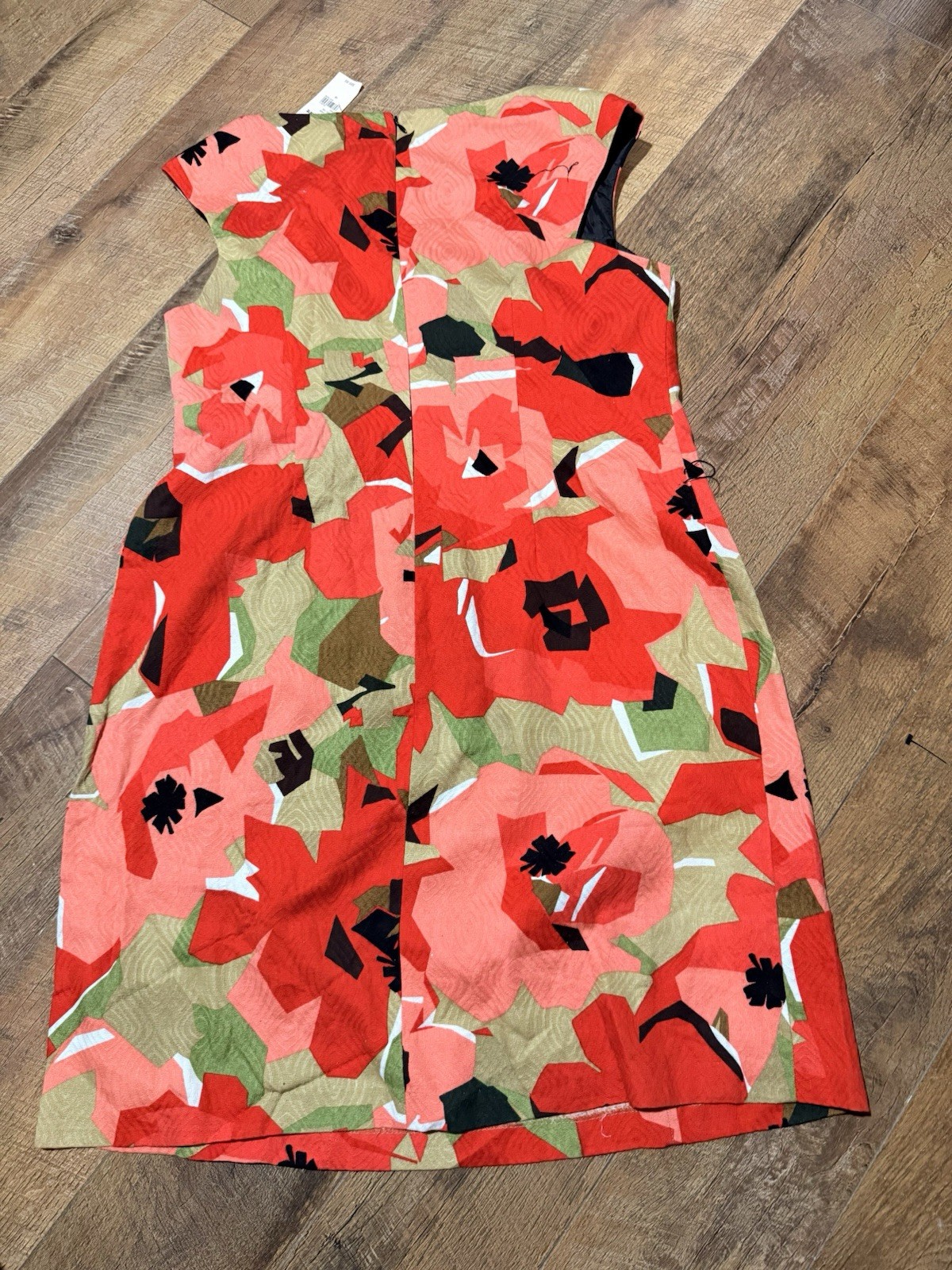 Lane Bryant Vibrant Colored Sleeveless Floral Coastal Dress Size 18 NWT