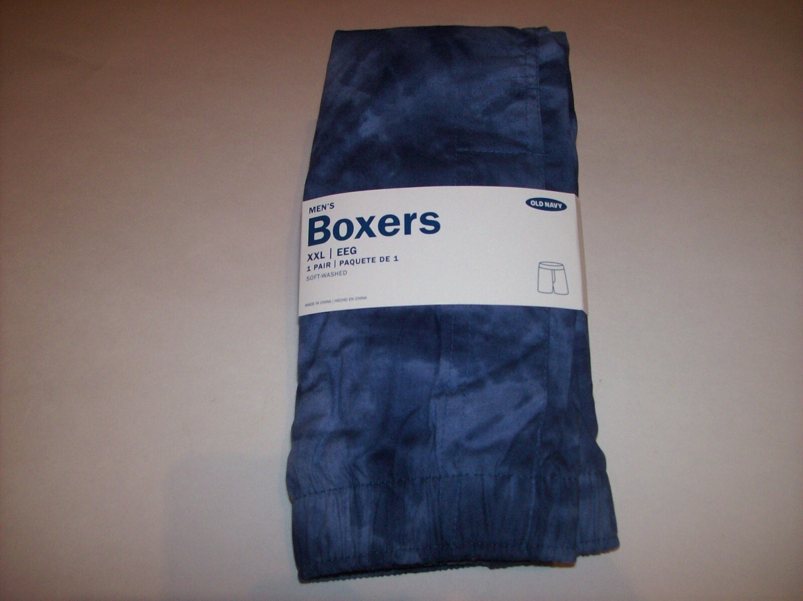 Old Navy Underwear Mens 1 Pr Boxer Blue Veil Tie-Dye S M L XL XXL XXXL New