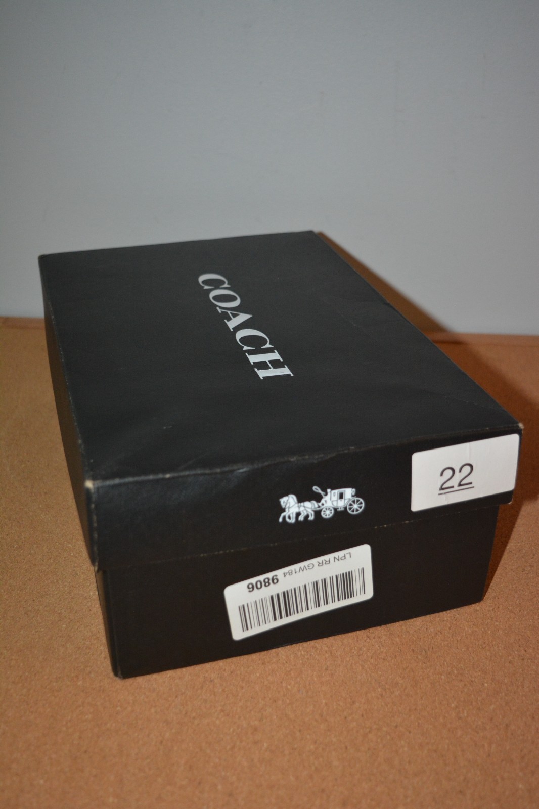 NEW Coach Leah Platform Loafer Black Women’s Size 8 new in box