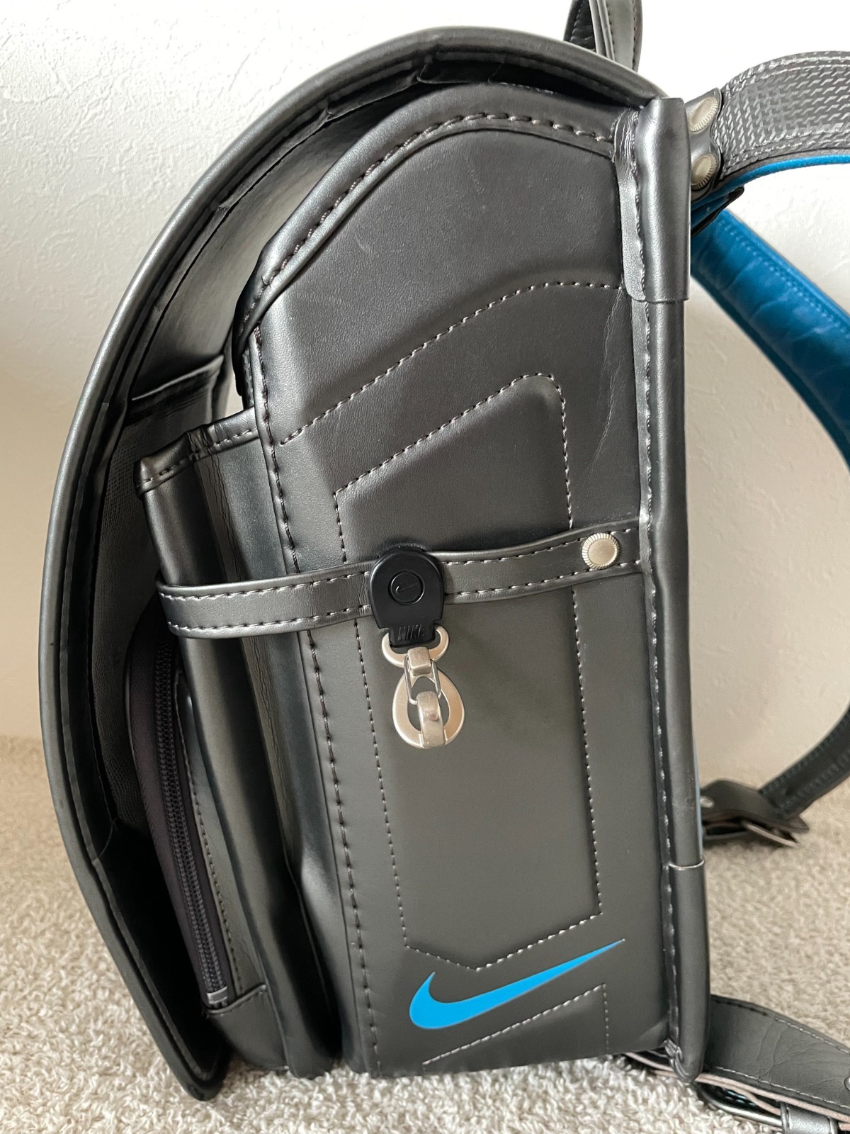NIKE Randoseru Japanese School Bag Kid’s Backpack Metallic charcoal gray Japan