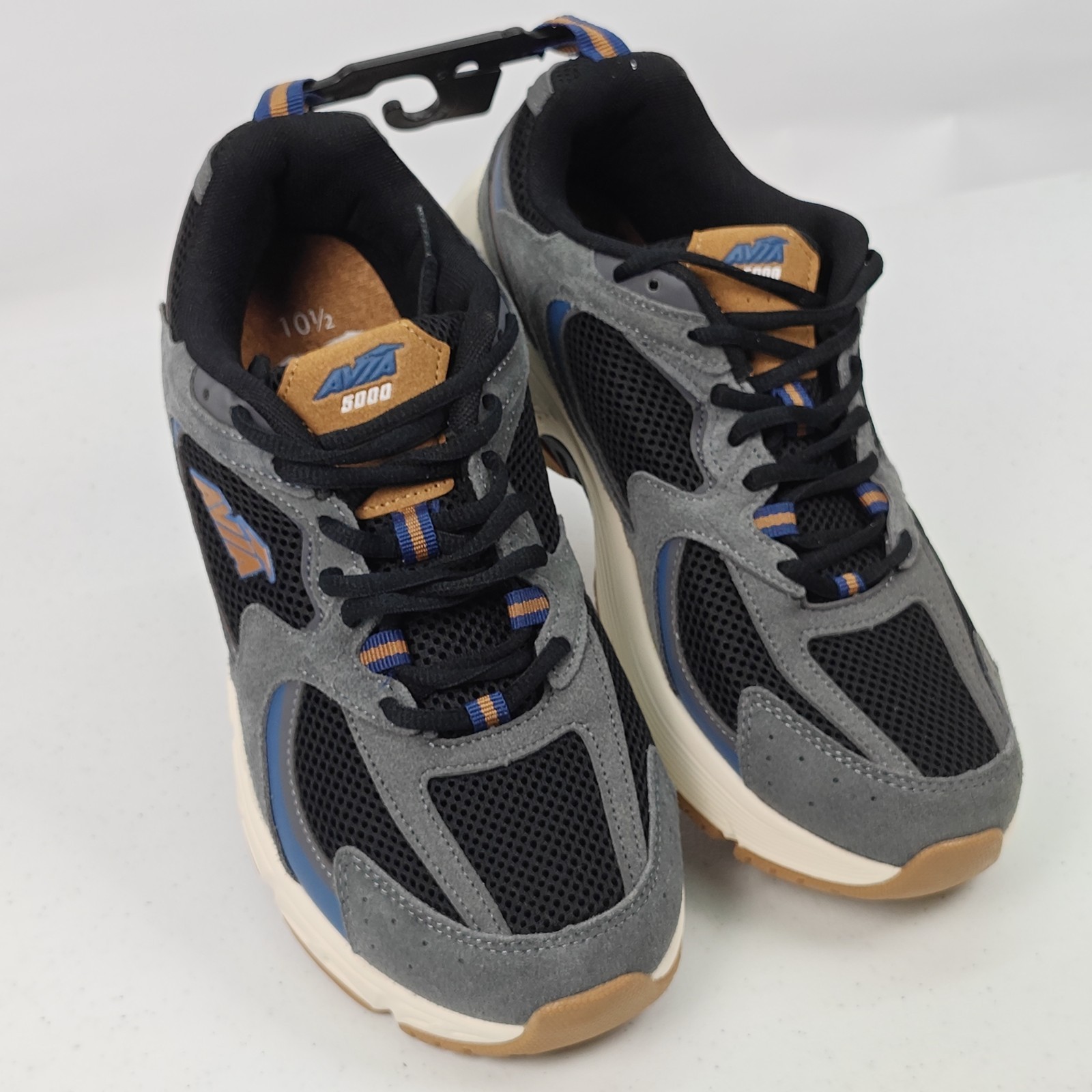 Avia Men’S 5000 Athletic Performance Running Shoes Size 12 Black Brown