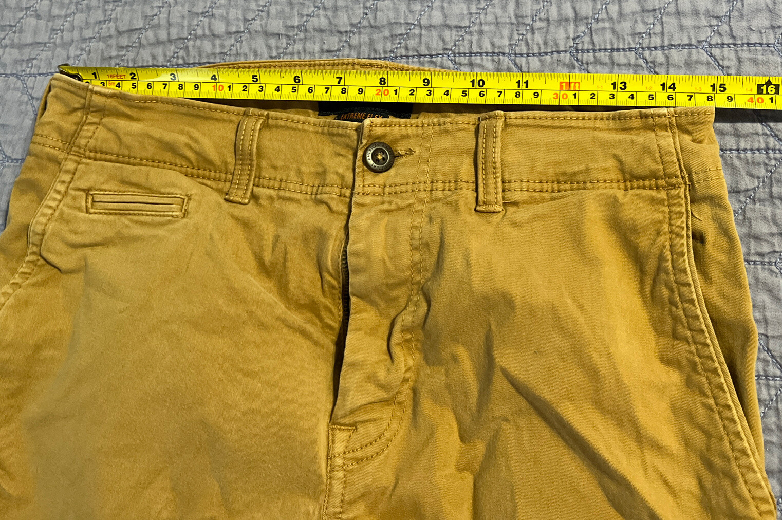 American Eagle Brown/Tan extreme flex, Men’s, Reg, size 31 X 32, B7D7