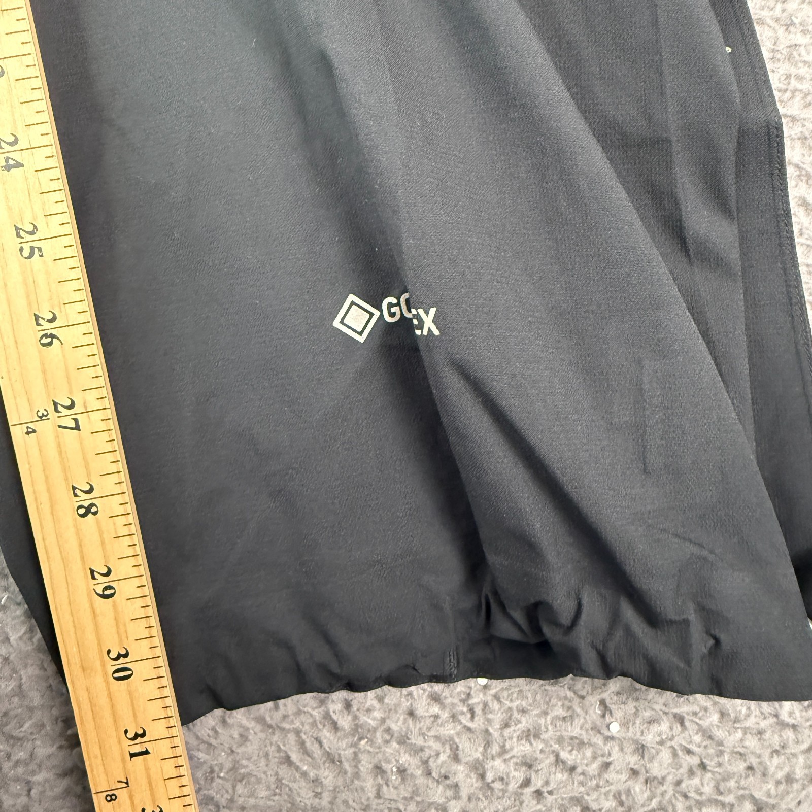 REI Co-op Rain Pants Mens XL Black GORE-TEX Waterproof Hiking Elastic