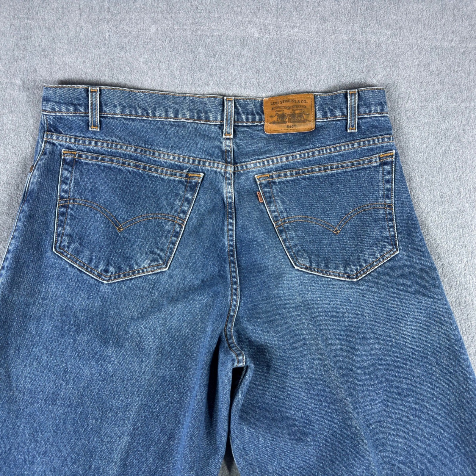 Vintage Levi’s 540 Jeans Men’s Fits 38×34 Relaxed Fit Blue Cotton USA Made 90s