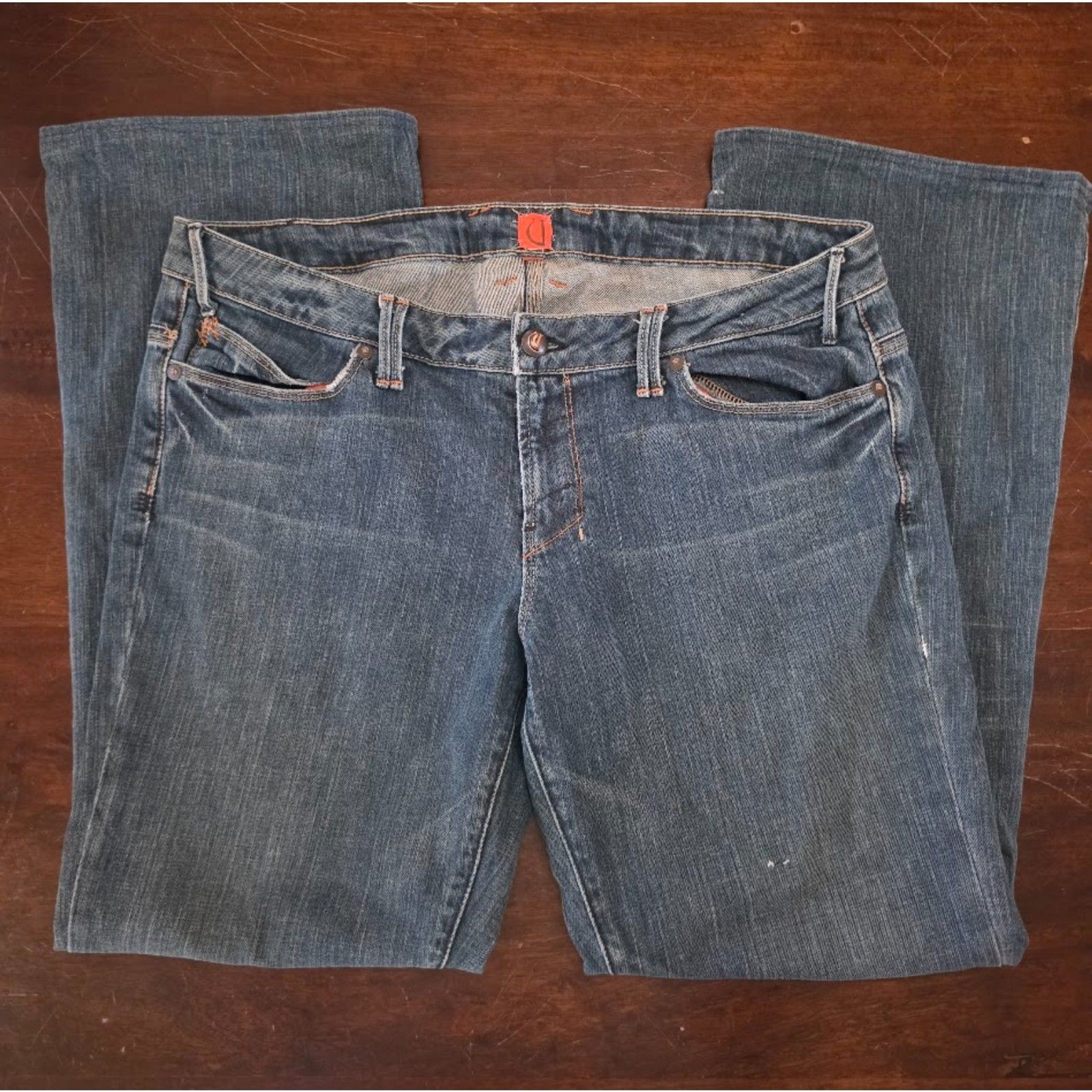 U jeans women’s skinny flare 5 pocket size 35