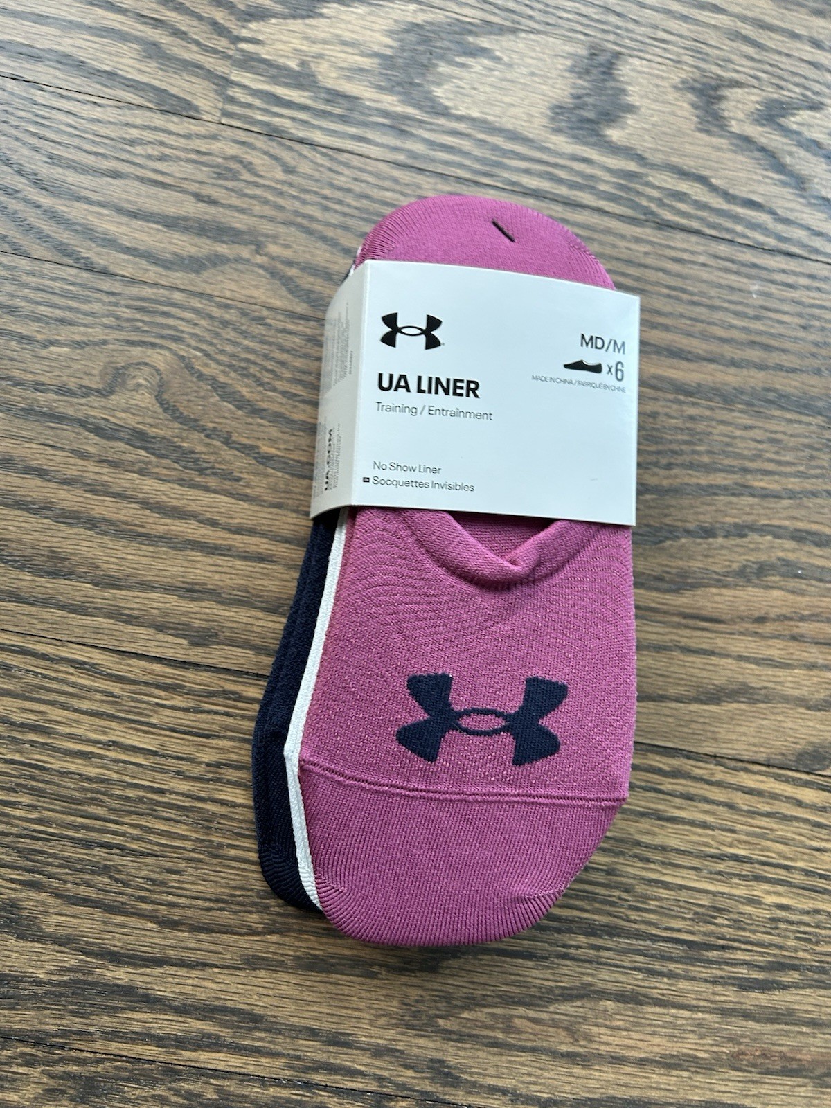 Under Armour Women’s UA Breathable Liner No Slip No Show Socks, 6 Pairs,