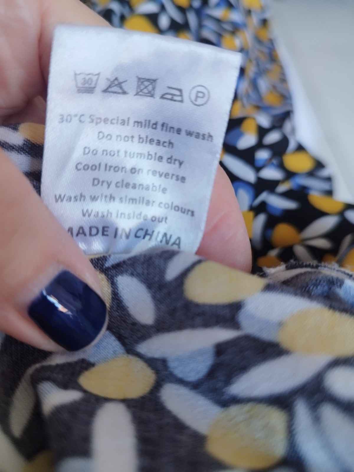 JOLIE MOI Dress Midaxi Yellow Blue Pattern Fit & Flare Jersey Size UK 20