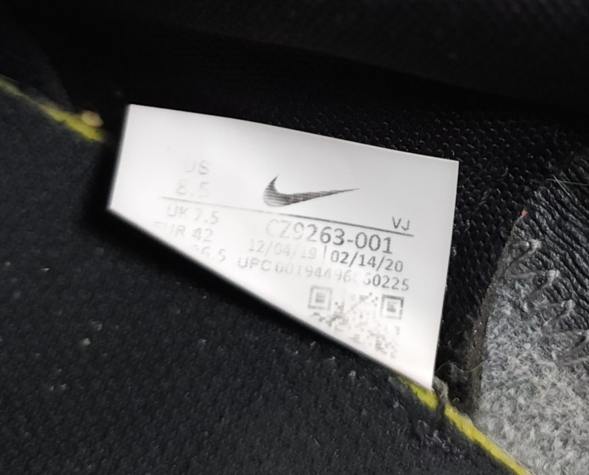Nike Renew Run Anthracite Cool Black Grey Mens 8.5 Running Shoes CZ9263-001