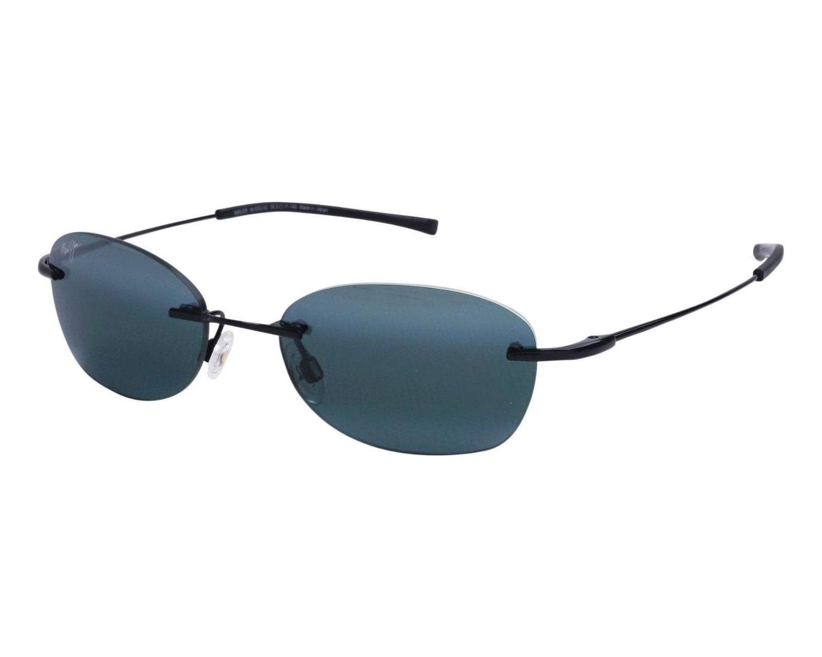 Maui Jim Unisex Aki Aki Black Polarized Sunglasses – 333-02 NEW