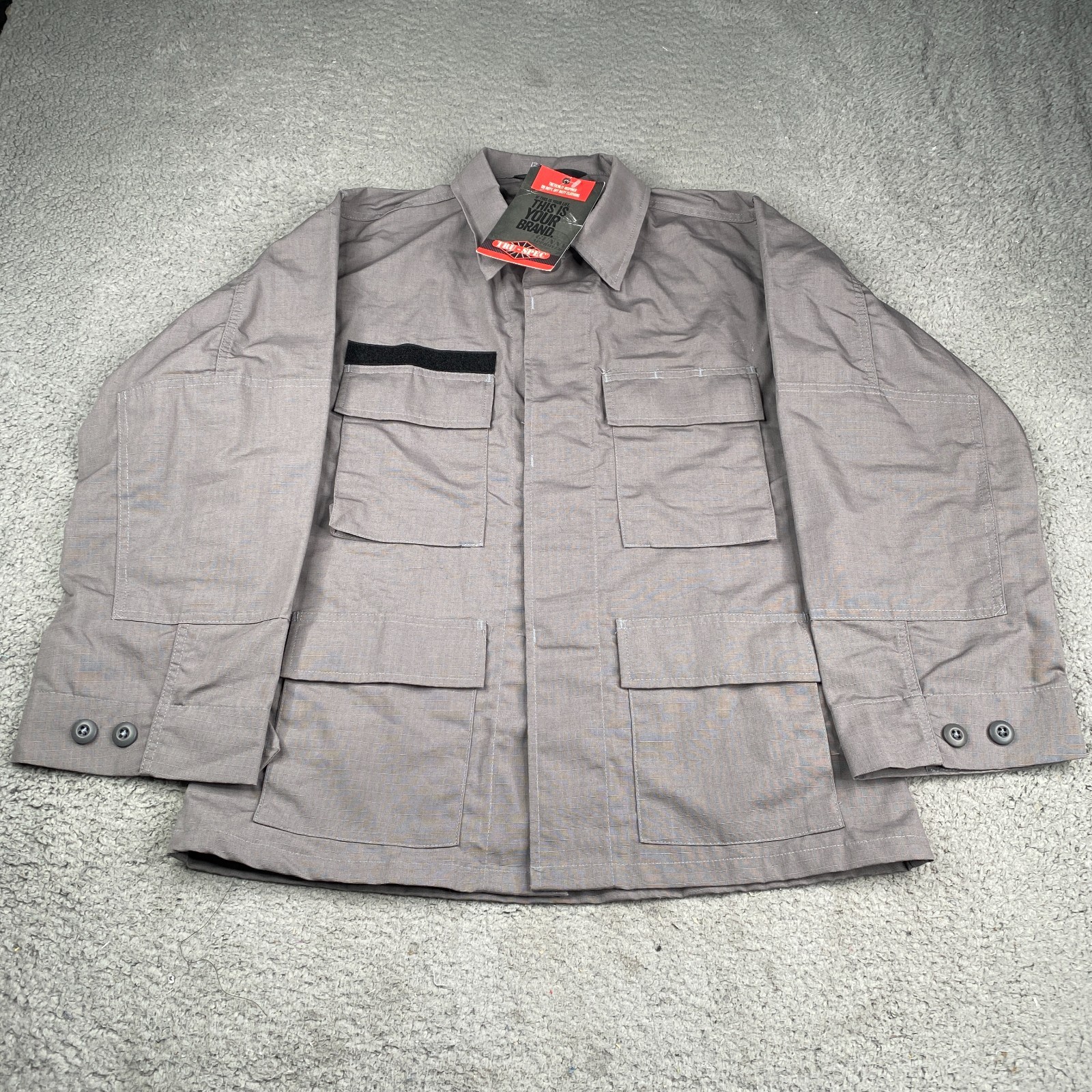 Tru-Spec BDU Coat Mens Small Short Multipocket Button Ripstop Uniform NEW NWT