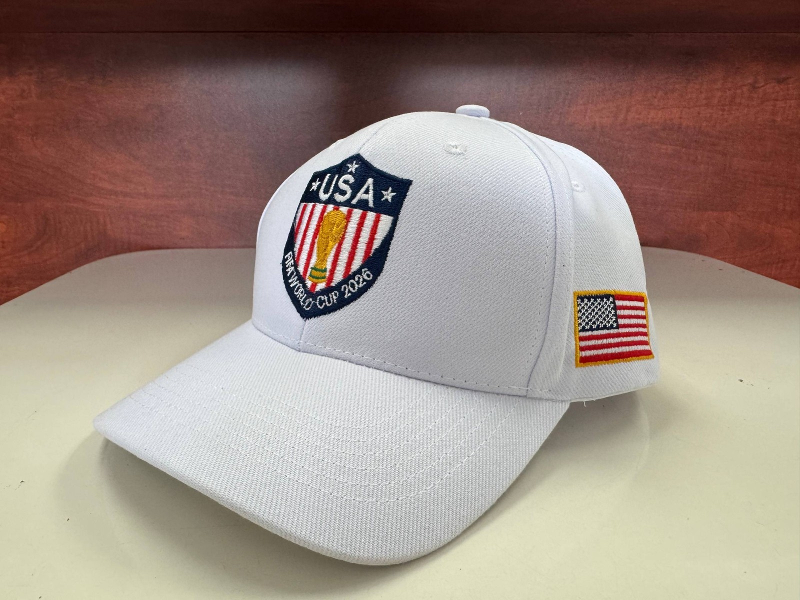 FAST SHIP – FIFA World Cup 2026 MEX USA CAN Cotton Hat, Detailed Embroidery