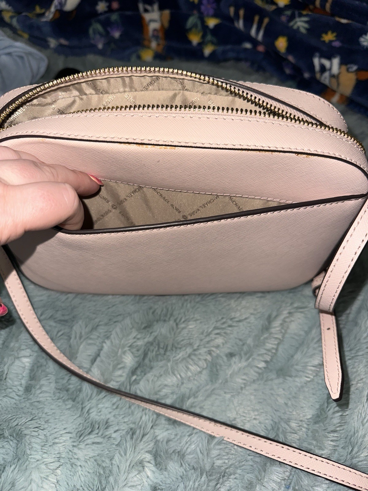 Michael Kors Pink purse with matching wallet price tags included never used