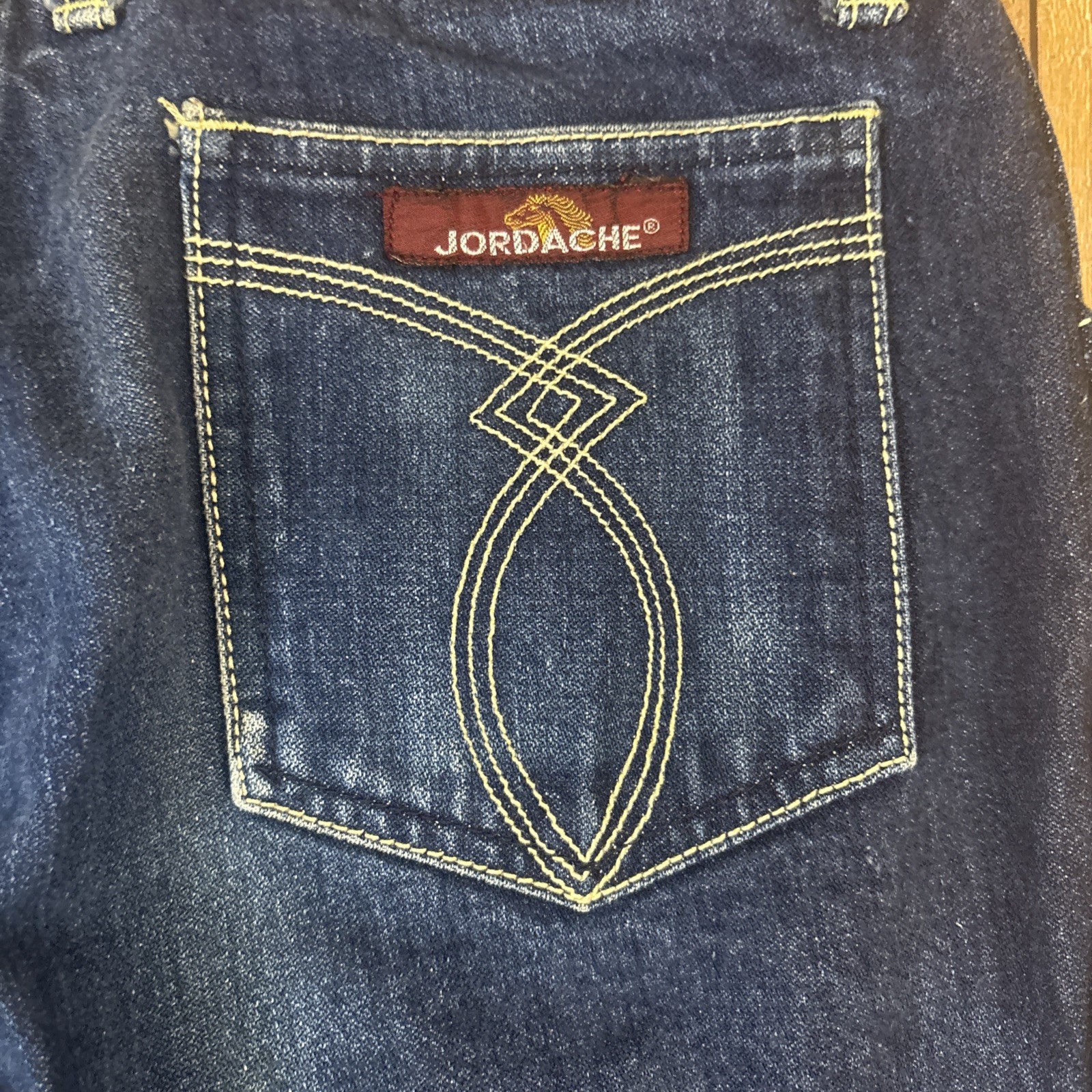 Jordache Jeans Men Vintage Made In Hong Kong Size 33 (29X34)