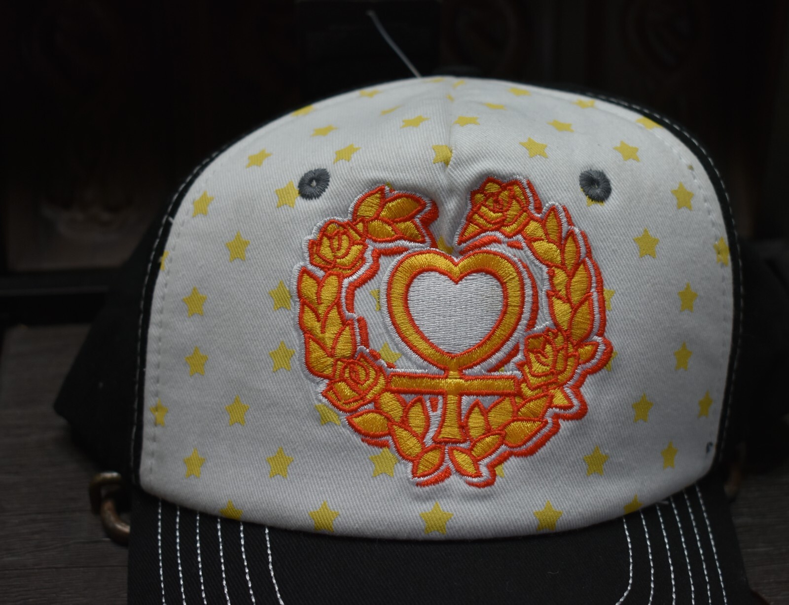 NEW RARE Anime Sailor Moon Sailor Venus Symbol embroidered Logo Hat Cap unisex