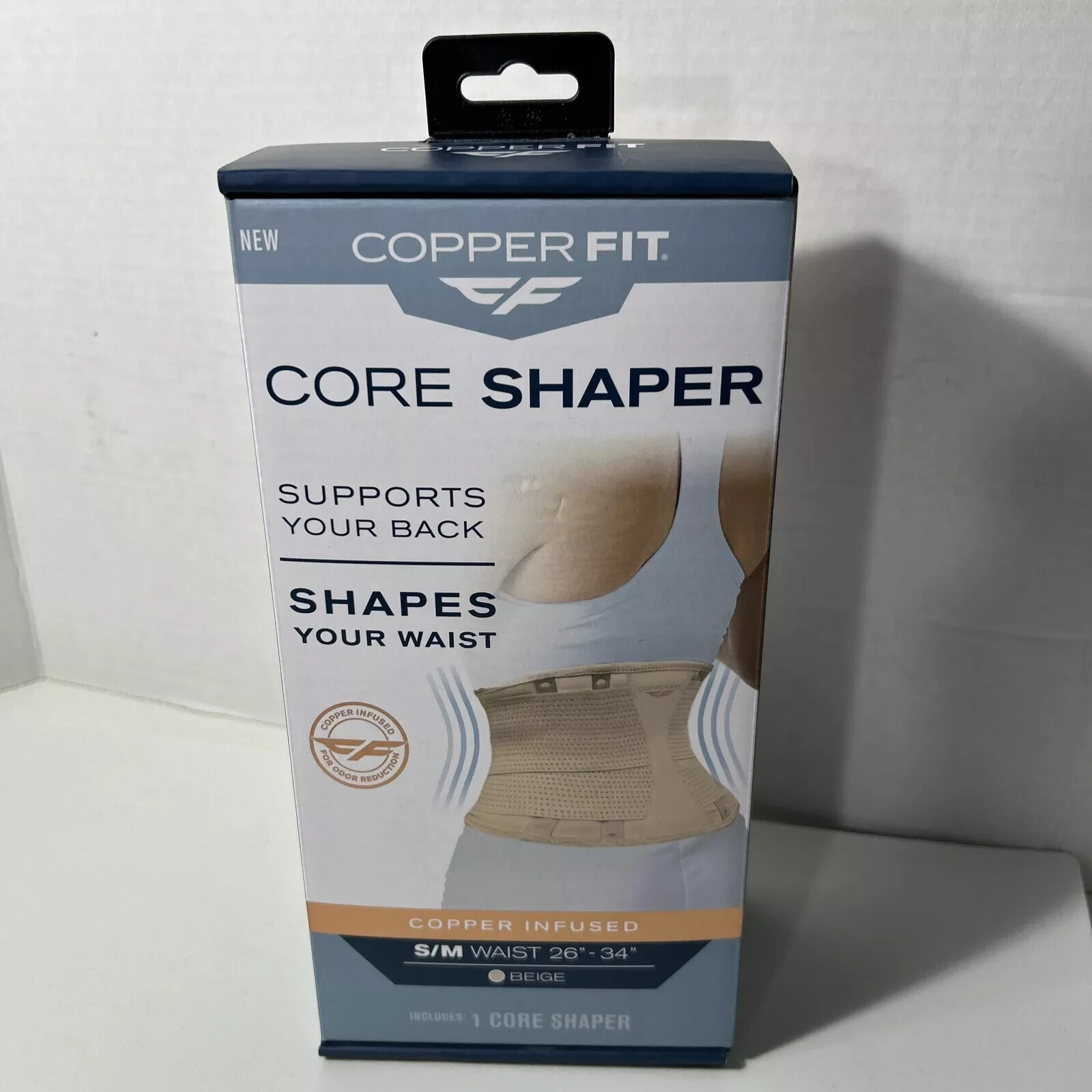 Copper Fit Women’s Standard Core Shaper Beige S/M