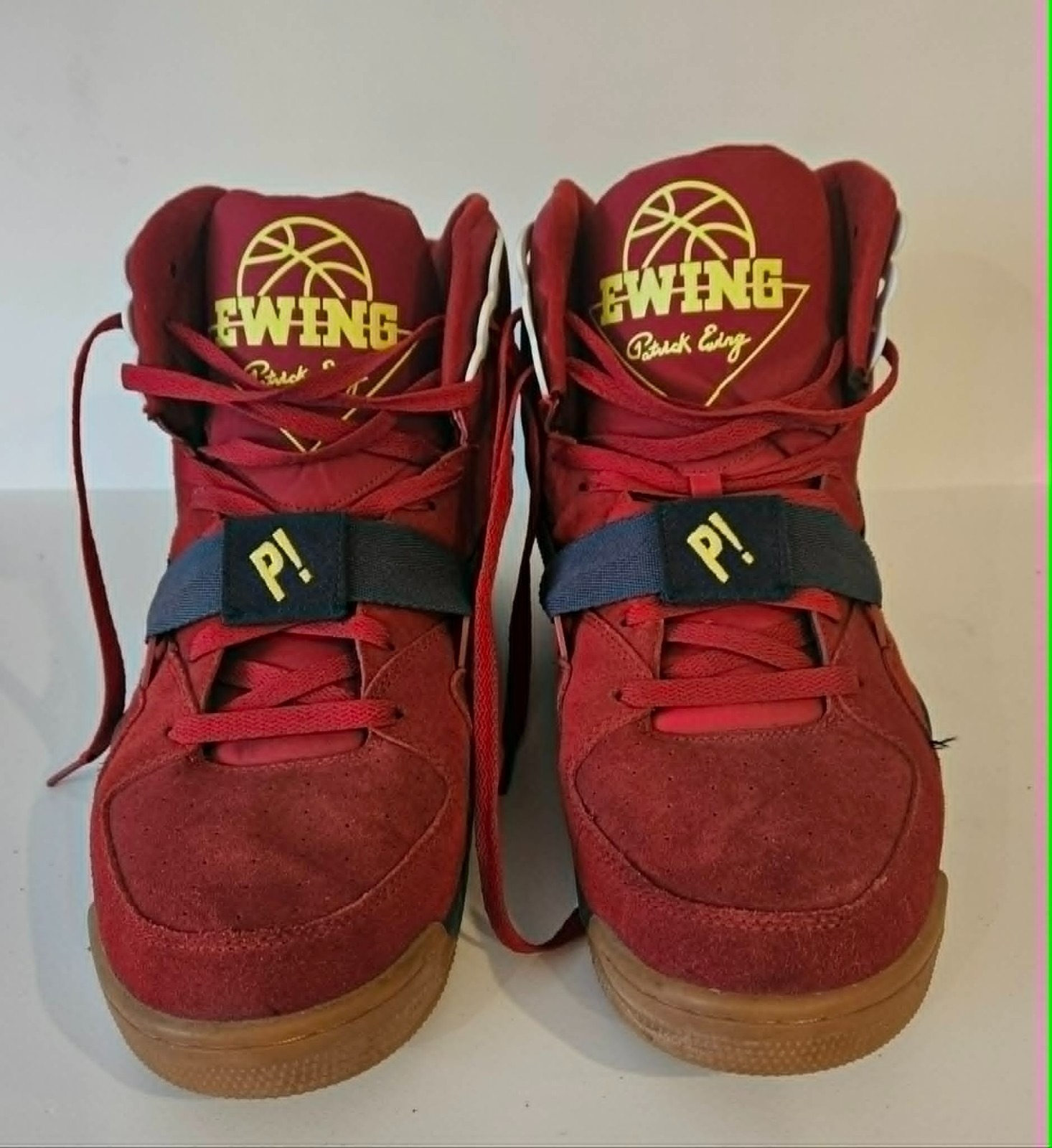 Patrick Ewing x Sean Price Shoes Size AU15 or US16 / Red, Brown, Yellow & Navy