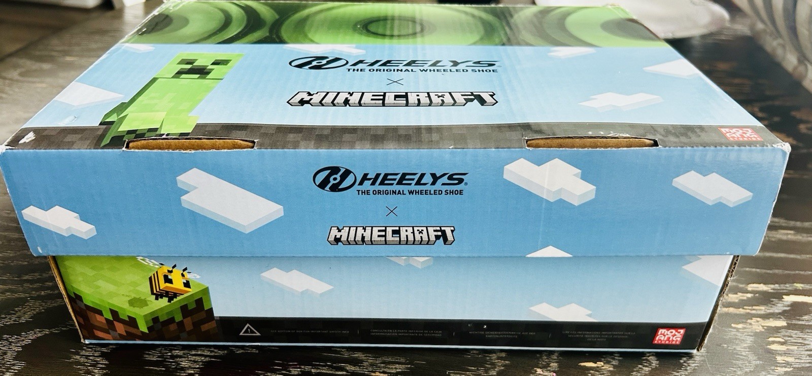 Heelys Pro 20 Minecraft Creeper Wheeled Sneakers Black/Green US 8
