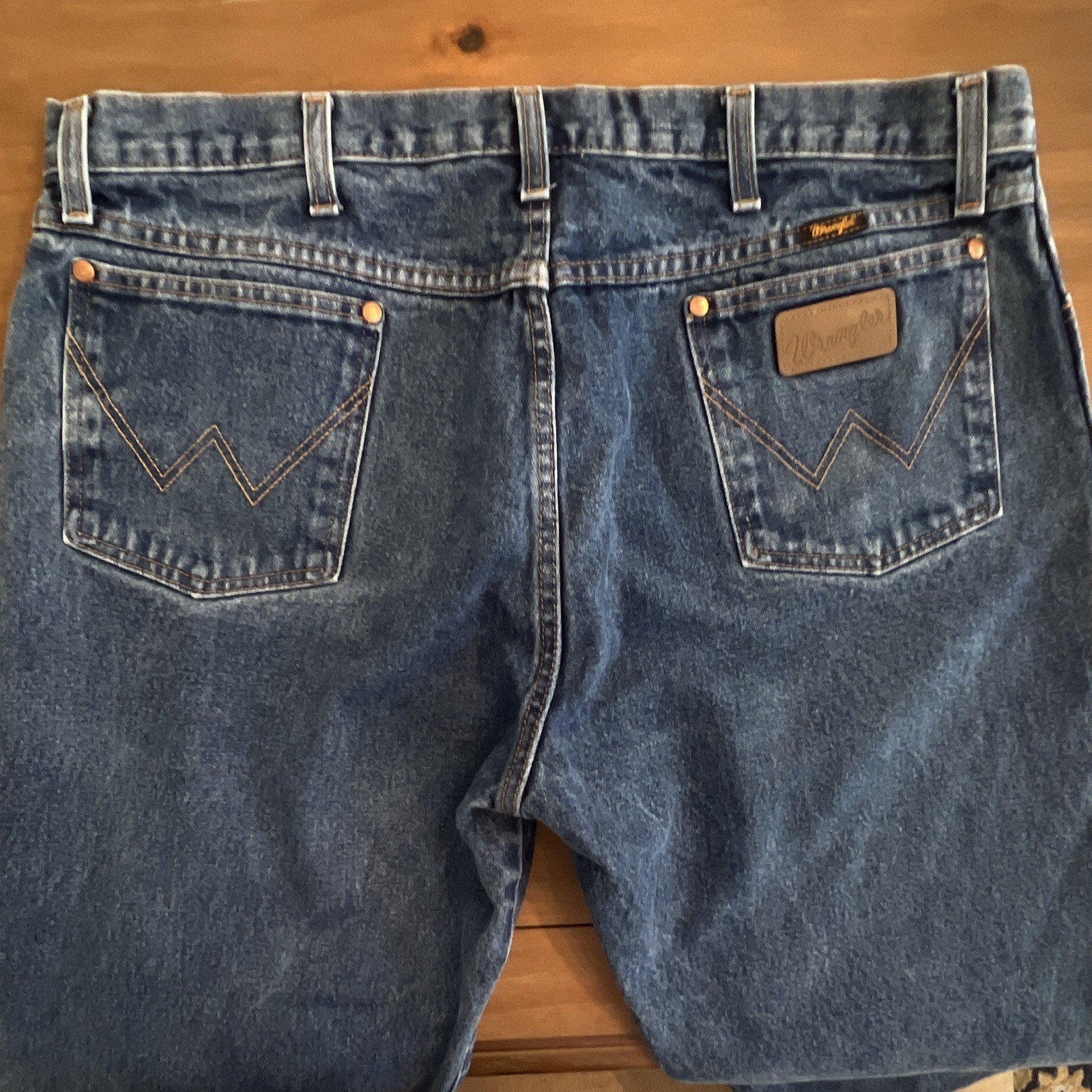 Wrangler Cowboy Cut Mens Original Fit Prewashed Indigo Denim Jeans 1013MWZPW