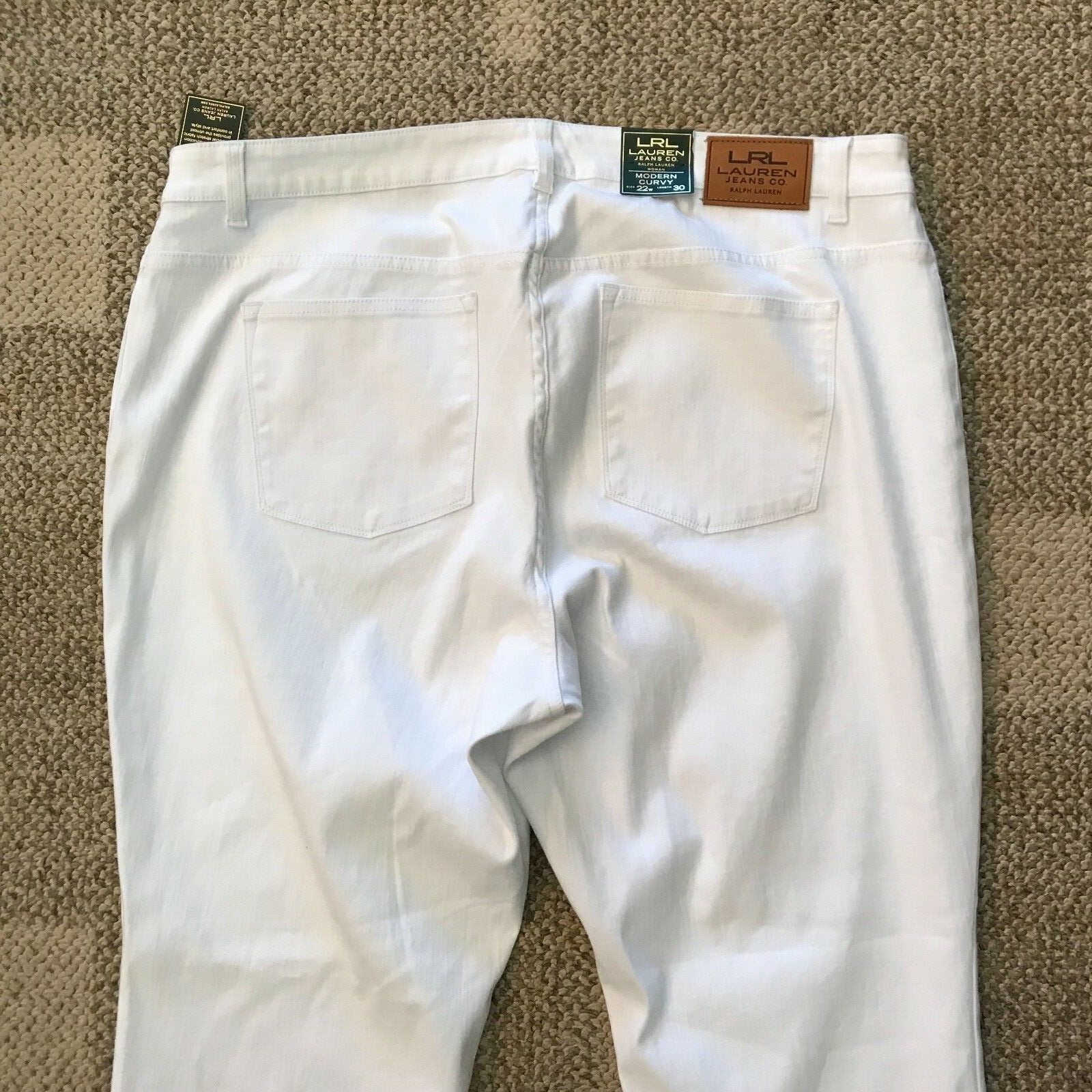 LRL Ralph Lauren Jeans Modern Curvy Slimming Women’s Plus Size 22W X 32L