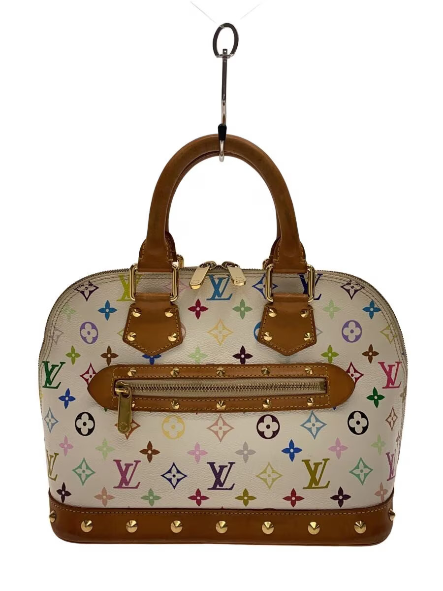 LOUIS VUITTON Alma M92647 Monogram Multicolor Bronze Handbag PVC Multicolor LV L