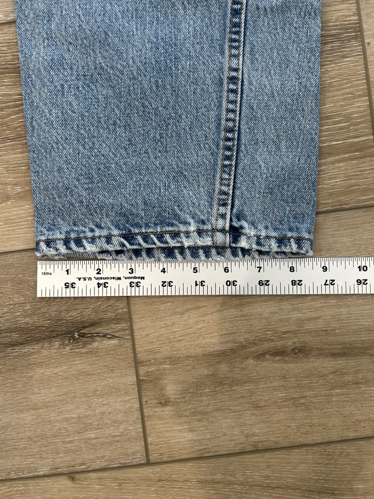 Vintage 90s Levis Jeans Mens Measured 31×33 Blue 565 Loose Fit Straight Baggy