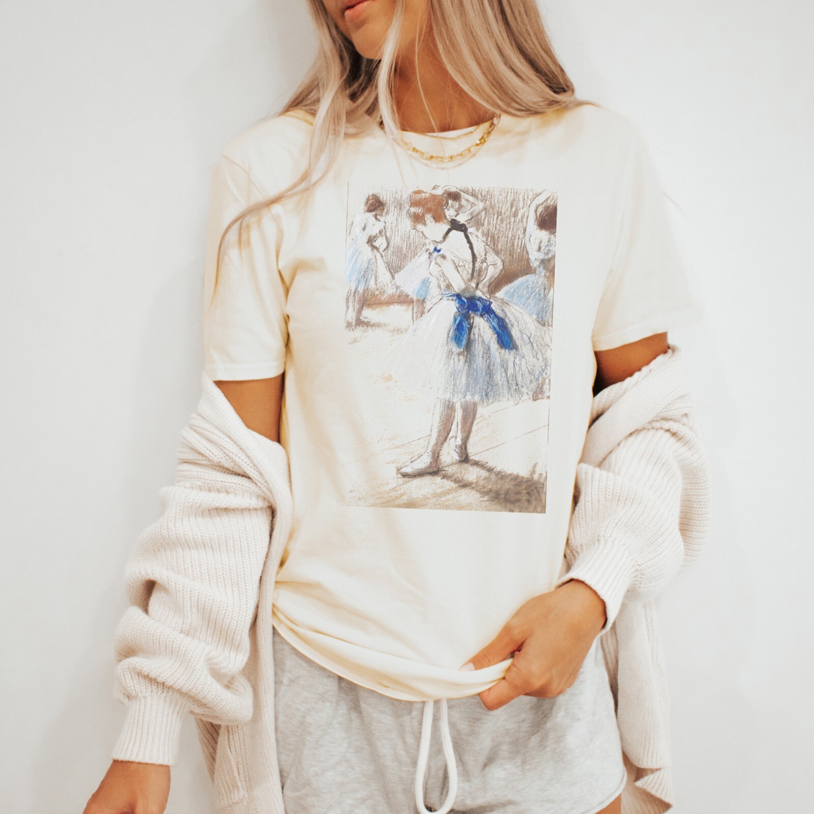 Degas Ballet Dancer Tee Ballerina Art T Shirt Dance Gift