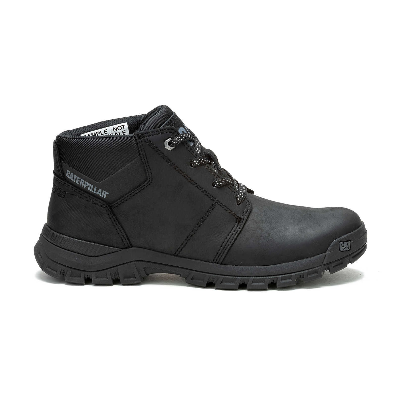 CAT Men’s Threshold Chukka Boot Full-Grain Leather Work Boots Lugged Outsole