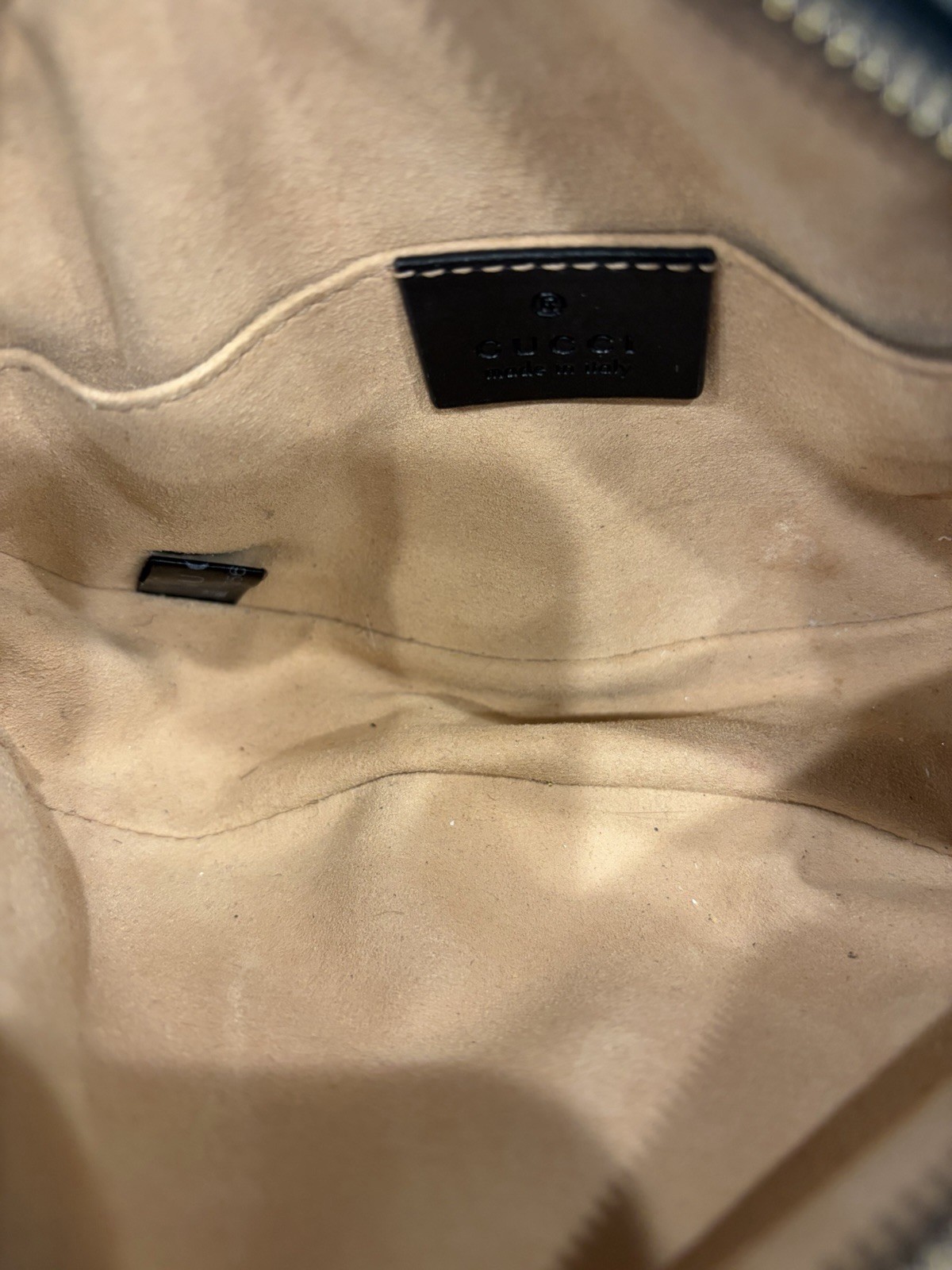 Gucci GG Marmont Matelasse Belt Bag Black Leather