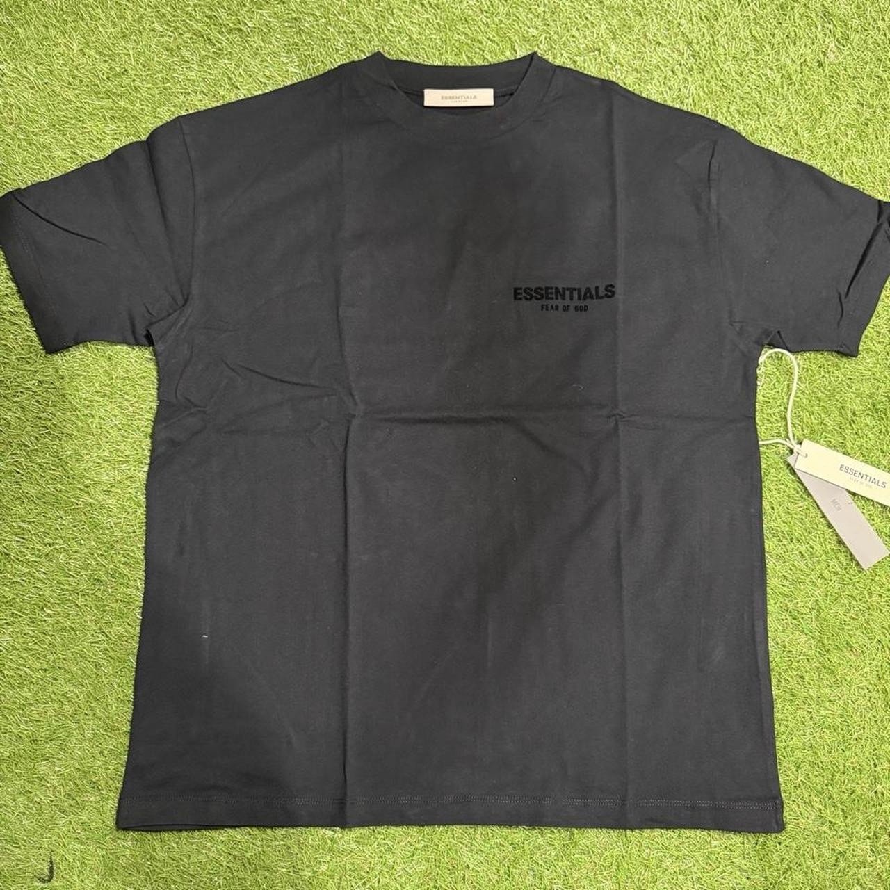 ESSENTIALS Fear of God Logo Crew Neck Short Sleeve T-Shirt Men’s M Multicolor