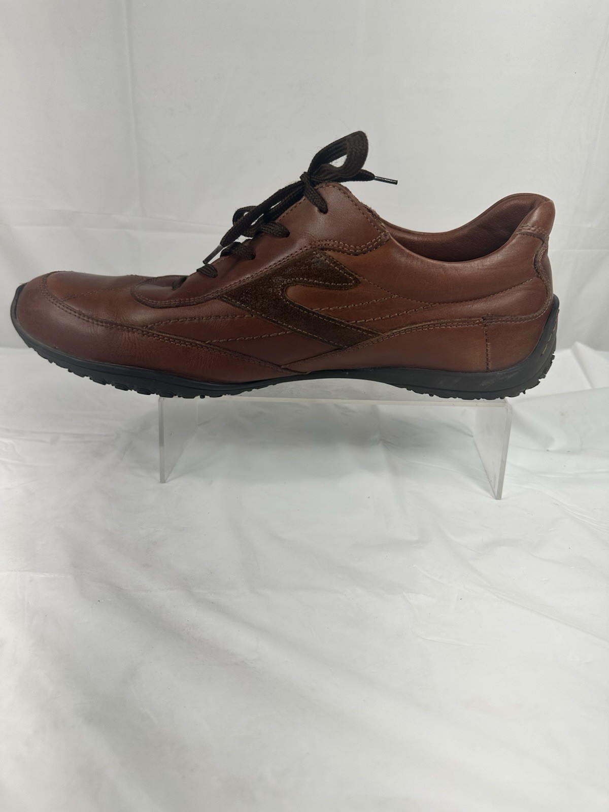BASS MIDFIELD LEATHER WALKING SHOE SNEAKER SIZE 13 M