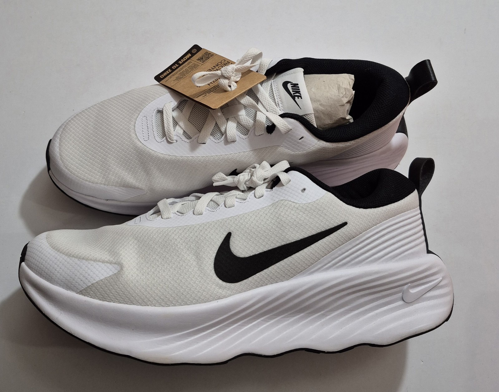 NEW Men’s Size 12.5 Nike Promina Pumice White Black Running Gym Shoes FV5285 101