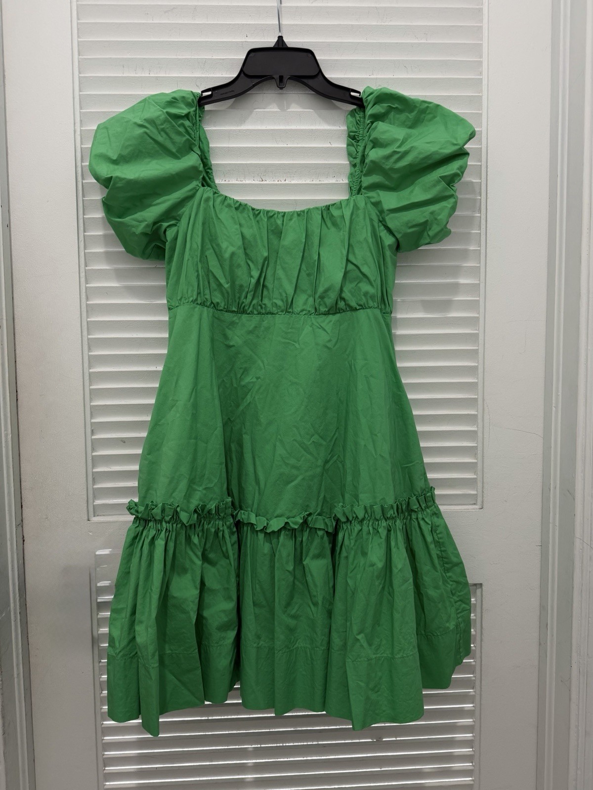 Lilly Pulitzer Nastia Short Sleeve Cotton Dress vibrant Spearmint green Sz 2