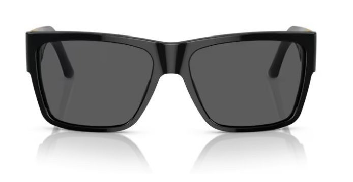 Versace Men’s VE4296 Sunglasses Black/Gray 59mm
