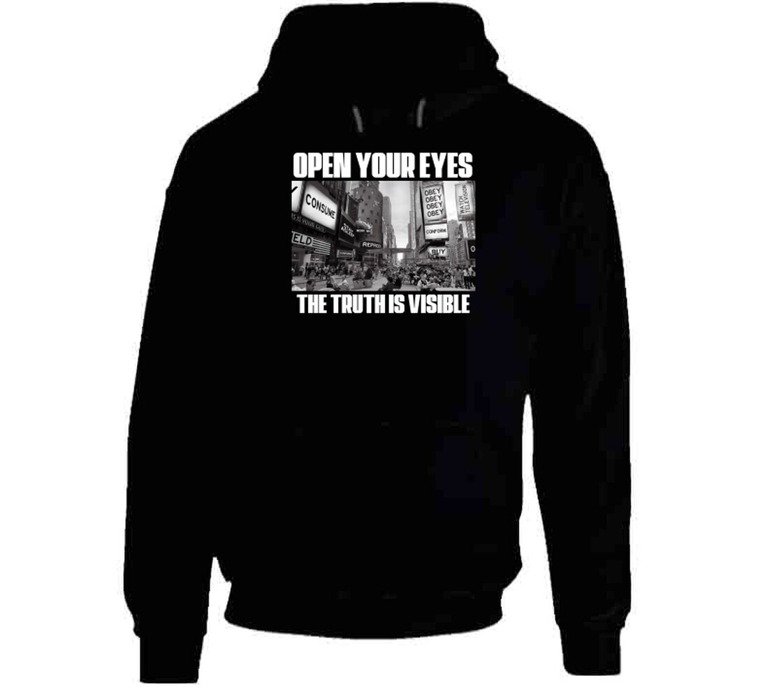 Open Your Eyes The Truth Is Visible They Live Roddy Piper Fan T Shirt