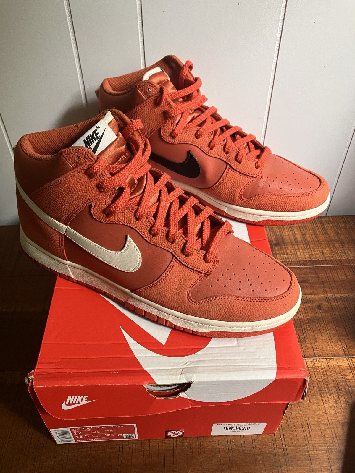 Nike Dunk HI Retro PRM EMB “NBA x WNBA One Game” – Size 12 Men’s