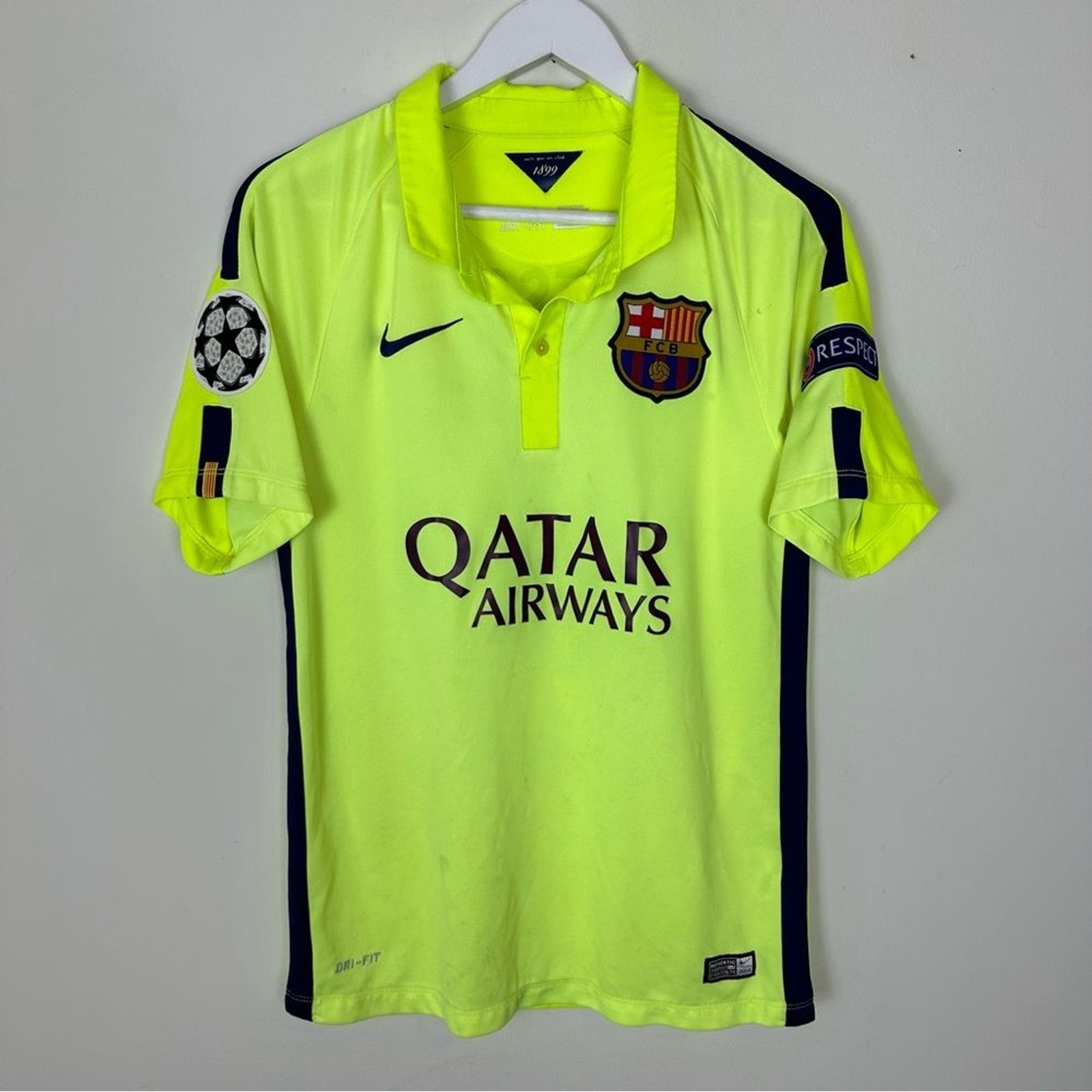 Nike Barcelona 2014/2015 Third Kit Jersey Messi Barca