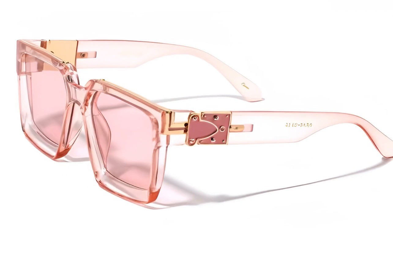 MEN OVERSIZED THICK SHADES SQUARE SUNGLASSES RETRO DESIGNER FASHION CLASSY 2023