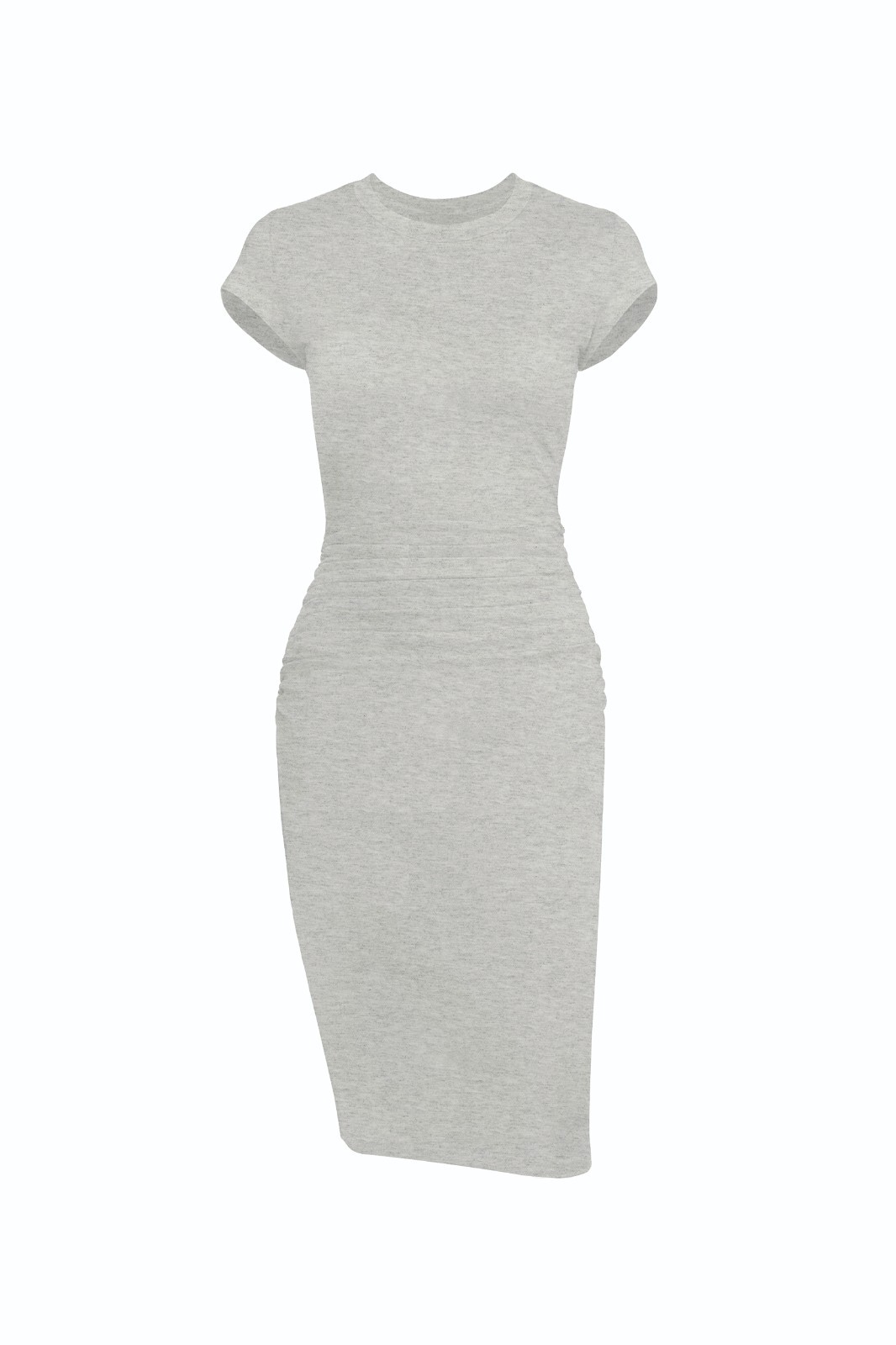 Daphne Dress – Heather Grey and Black THE NOLI SHOP