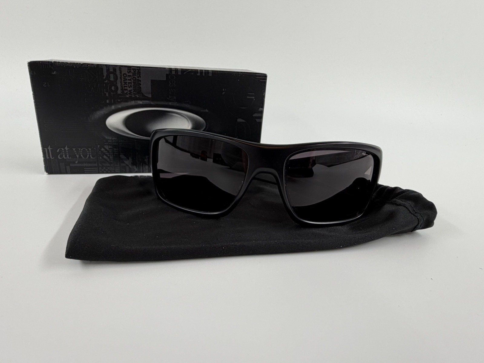 Oakley TURBINE ROTOR 9307 Black Prizm Lens Sunglass granite frame