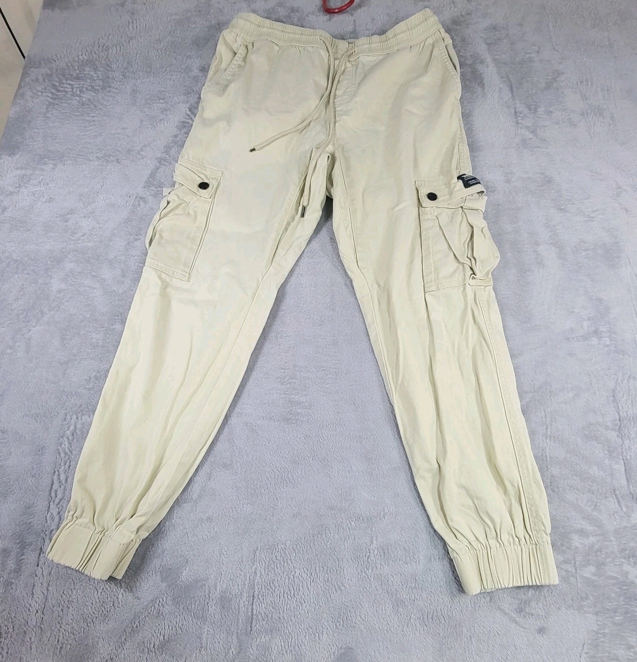 WESC Sweden Jogger Cargo Pants Mens L WOMENS XL slim Utility Pockets
