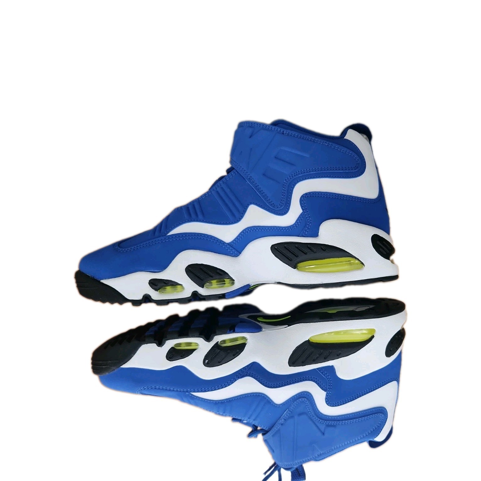 Nike Air Griffey Max 1 Varsity Royal Sz 10 Volt 2021 Retro DJ5161-400 + Jersey